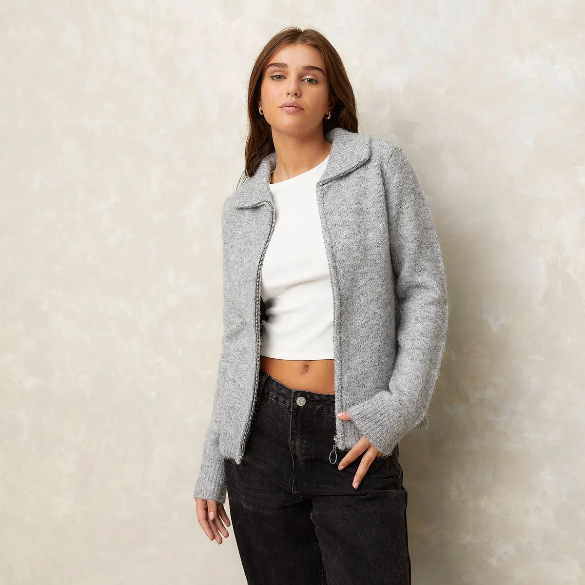 SYBILLA - Chompa Casual Mujer Sybilla