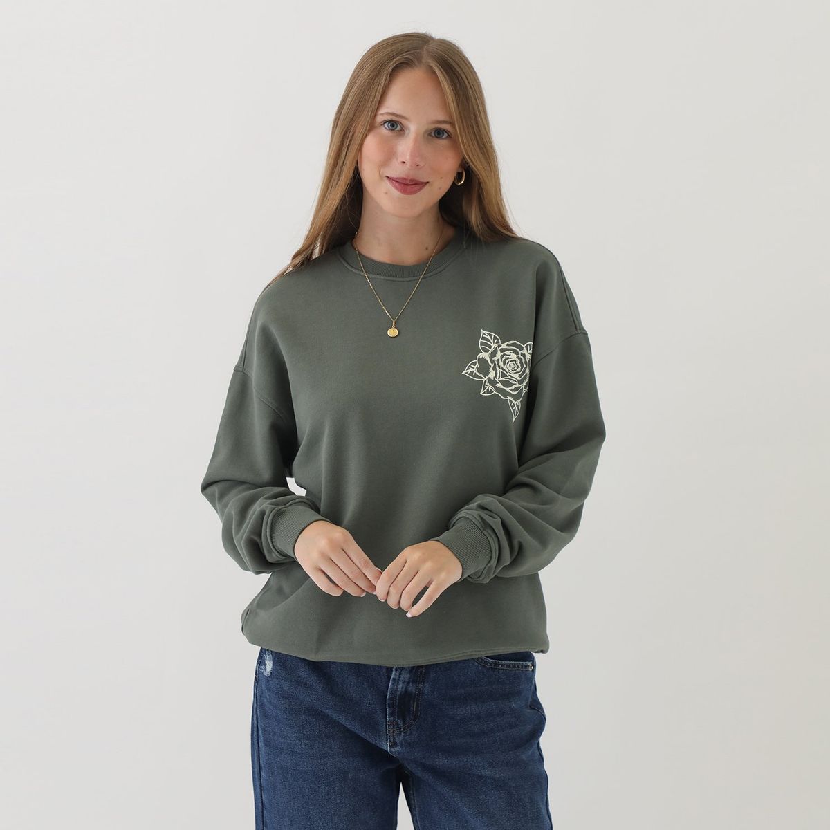 SYBILLA - Chompa Casual Mujer Sybilla