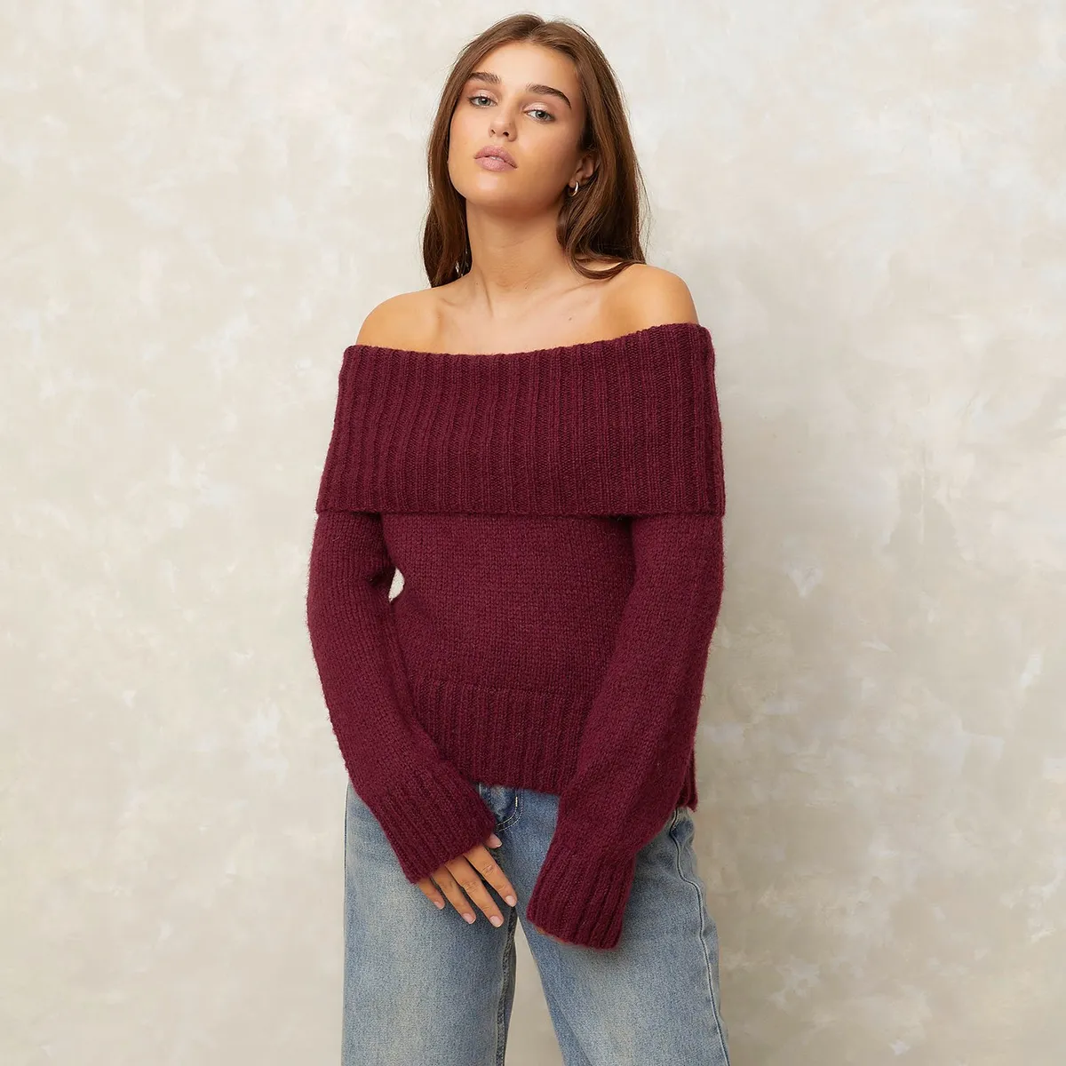 SYBILLA - Chompa Casual Mujer Sybilla