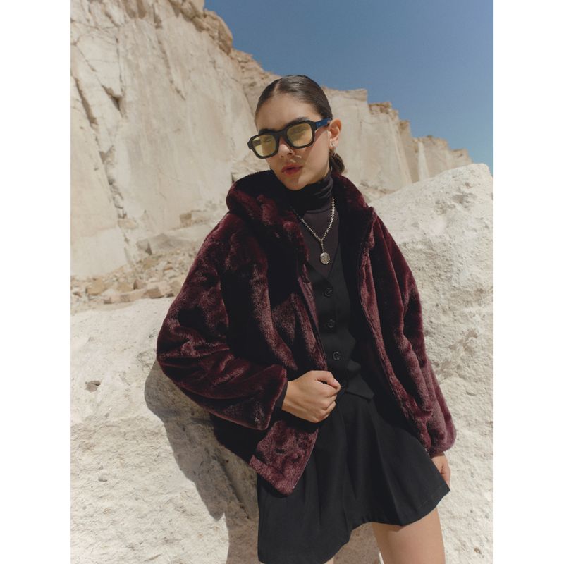 SYBILLA - Abrigo Casual Mujer Sybilla