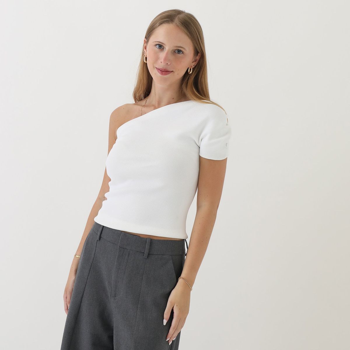 SYBILLA - Blusa Sin Mangas Casual Mujer Sybilla