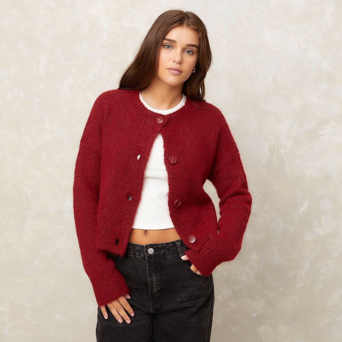 SYBILLA - Chompa Casual Mujer Sybilla