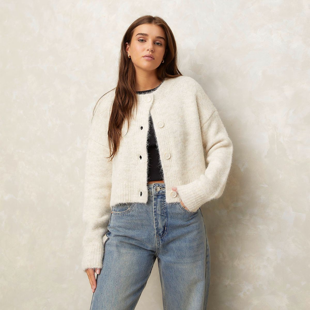 SYBILLA - Chompa Casual Mujer Sybilla