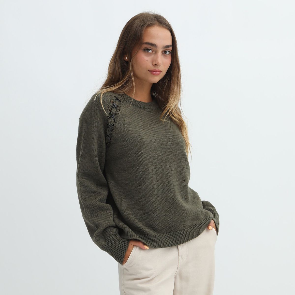 DENIMLAB - Chompa Casual Mujer Denimlab