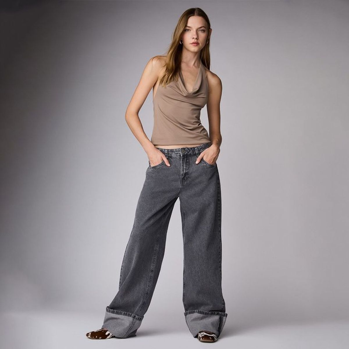 SYBILLA - Top Sin Mangas Casual Mujer Sybilla