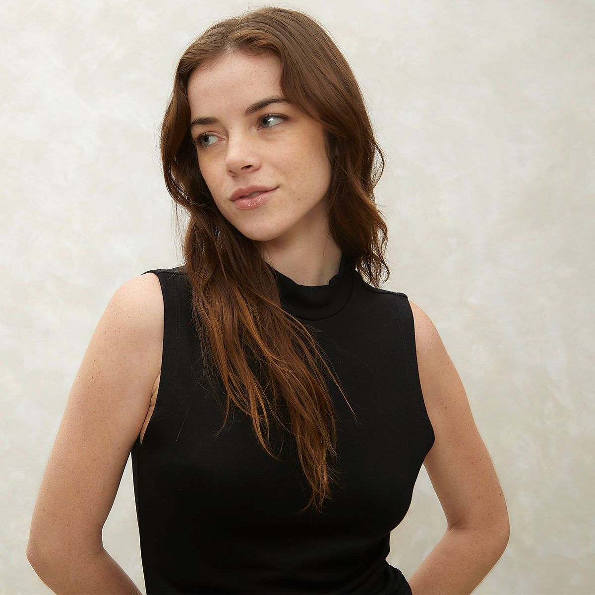 SYBILLA - Polo Sin Mangas Casual Mujer Sybilla