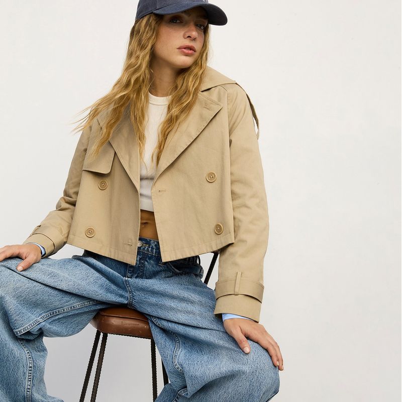 SYBILLA - Abrigo Casual Mujer Sybilla