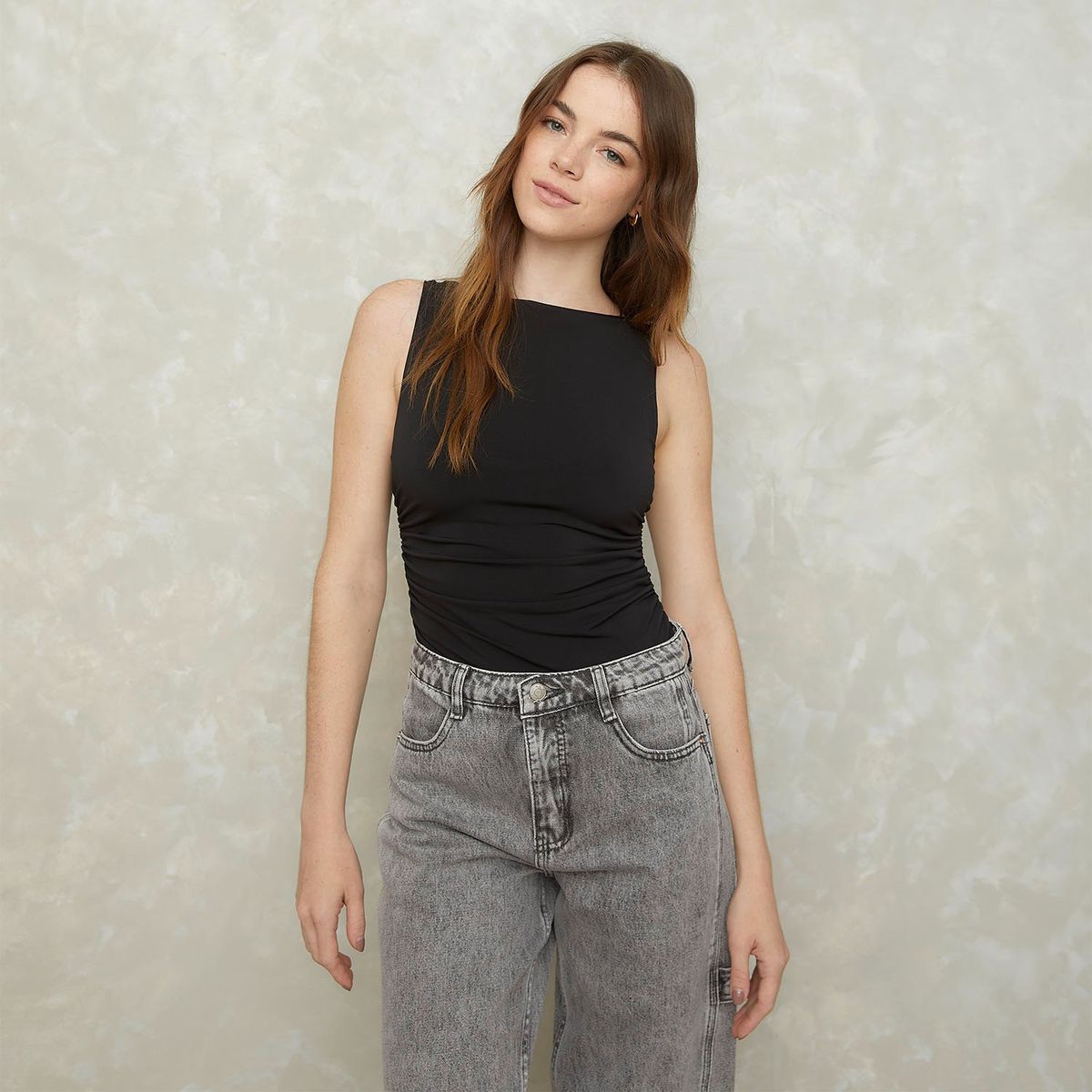 SYBILLA - Body Sin Mangas Casual Mujer Sybilla