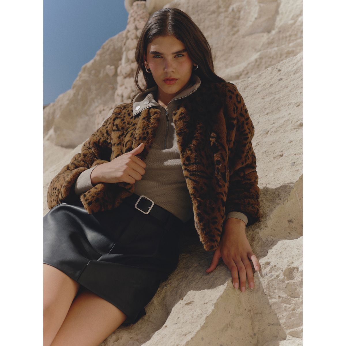 MOSSIMO - Abrigo Casual Mujer Mossimo