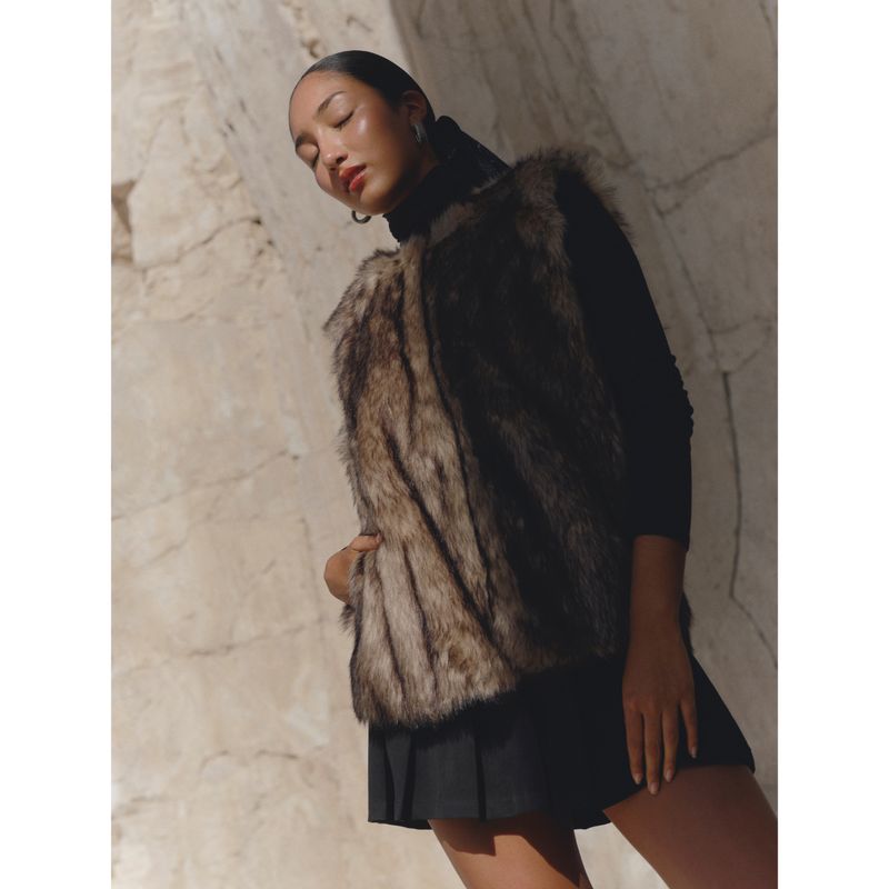 DENIMLAB - Chaleco Casual Mujer Denimlab