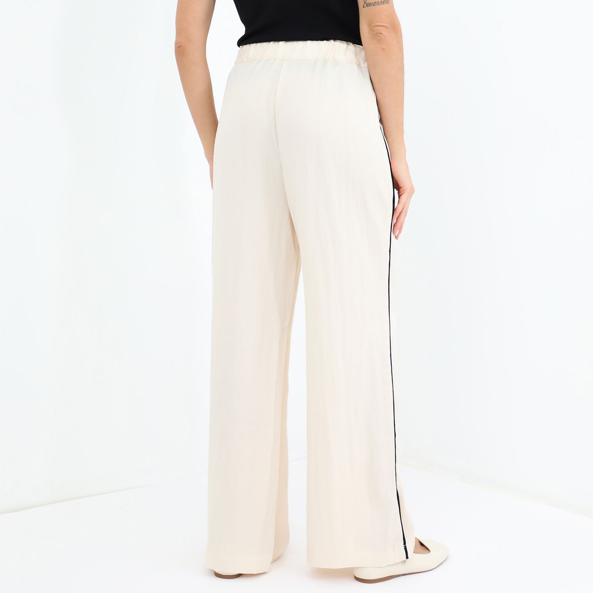 BASEMENT - Pantalón Recto Casual Mujer Basement