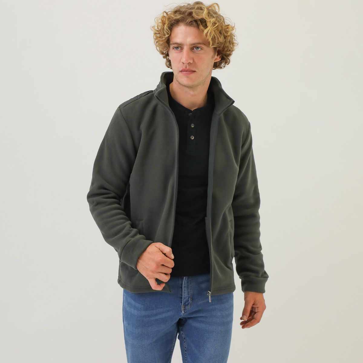 NEWPORT - Casaca Polar Hombre Newport