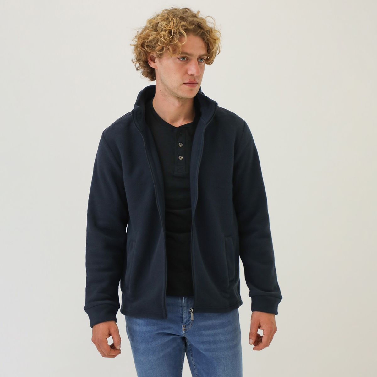 NEWPORT - Casaca Polar Hombre Newport