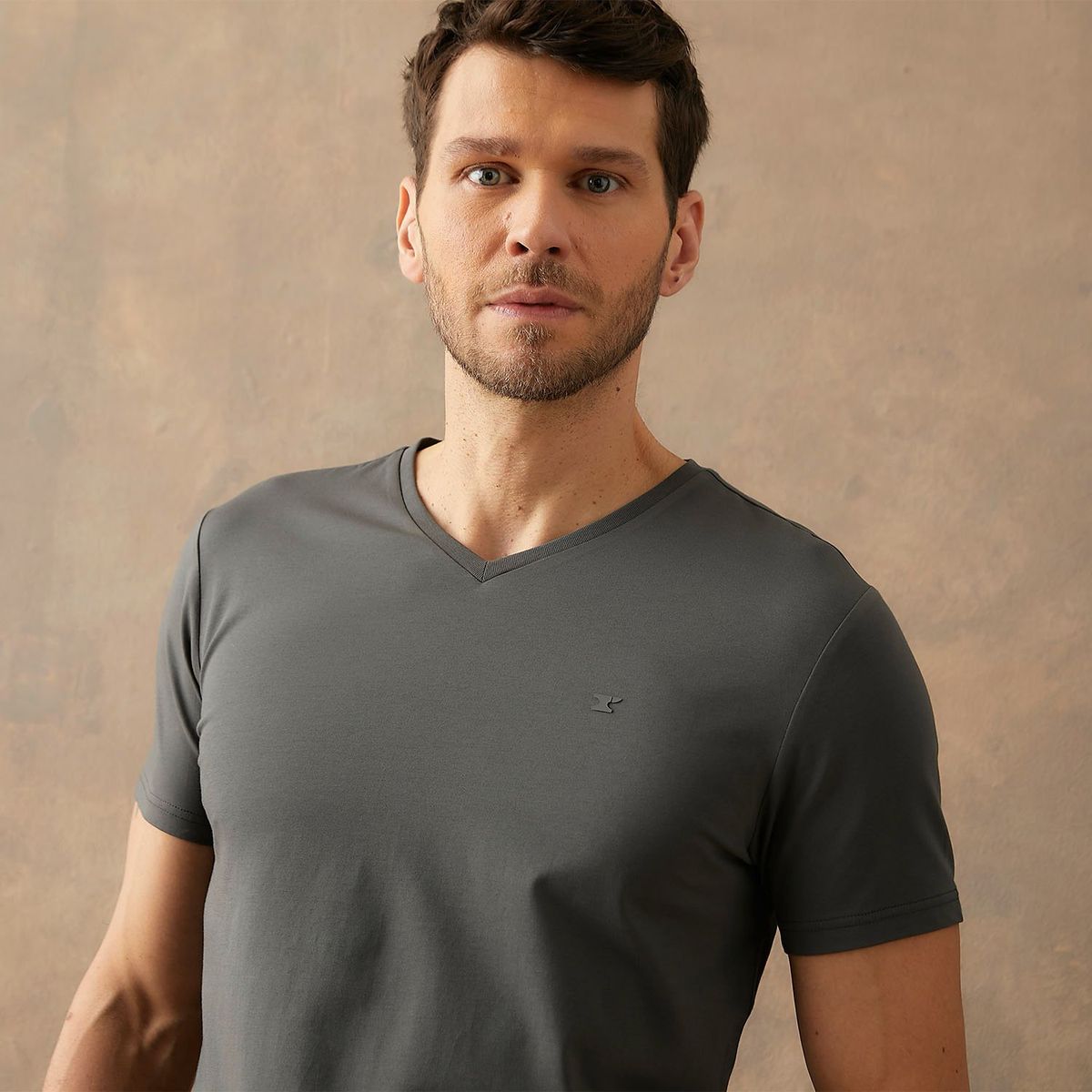 WOLF&HANK - Polo Manga Corta Algodón Cuello V Wolf&Hank Hombre