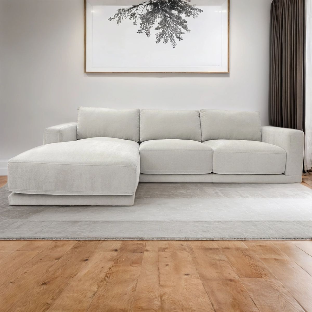 BASEMENT HOME - Seccional Derek 4 Cuerpos Izquierdo