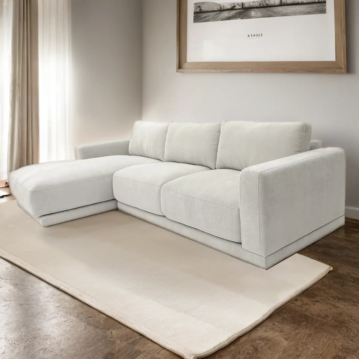 BASEMENT HOME - Seccional Derek 4 Cuerpos Izquierdo