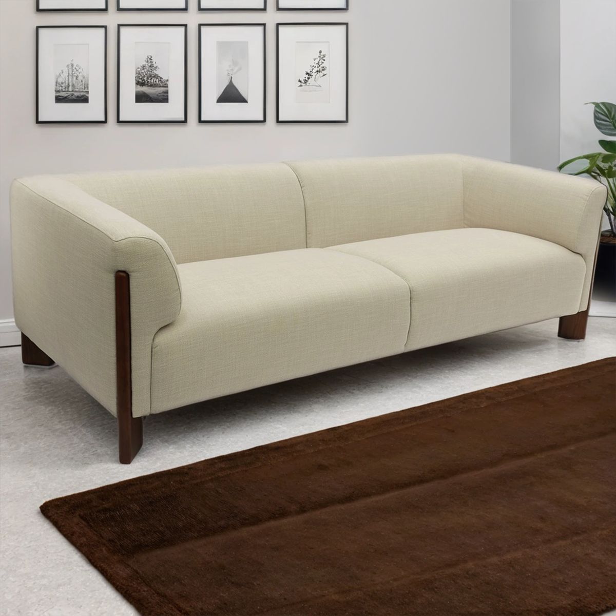 ROBERTA ALLEN - Sofá Retro 3 Cuerpos