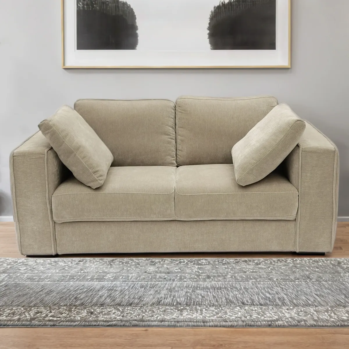 BASEMENT HOME - Sofá Euro 3 Cuerpos