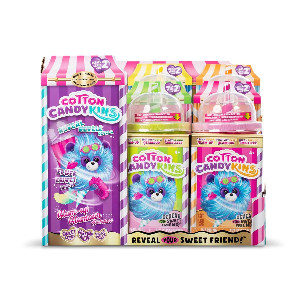 COTTON CANDYKINS - Peluche Coleccionable Sorpresa Cotton Candykins