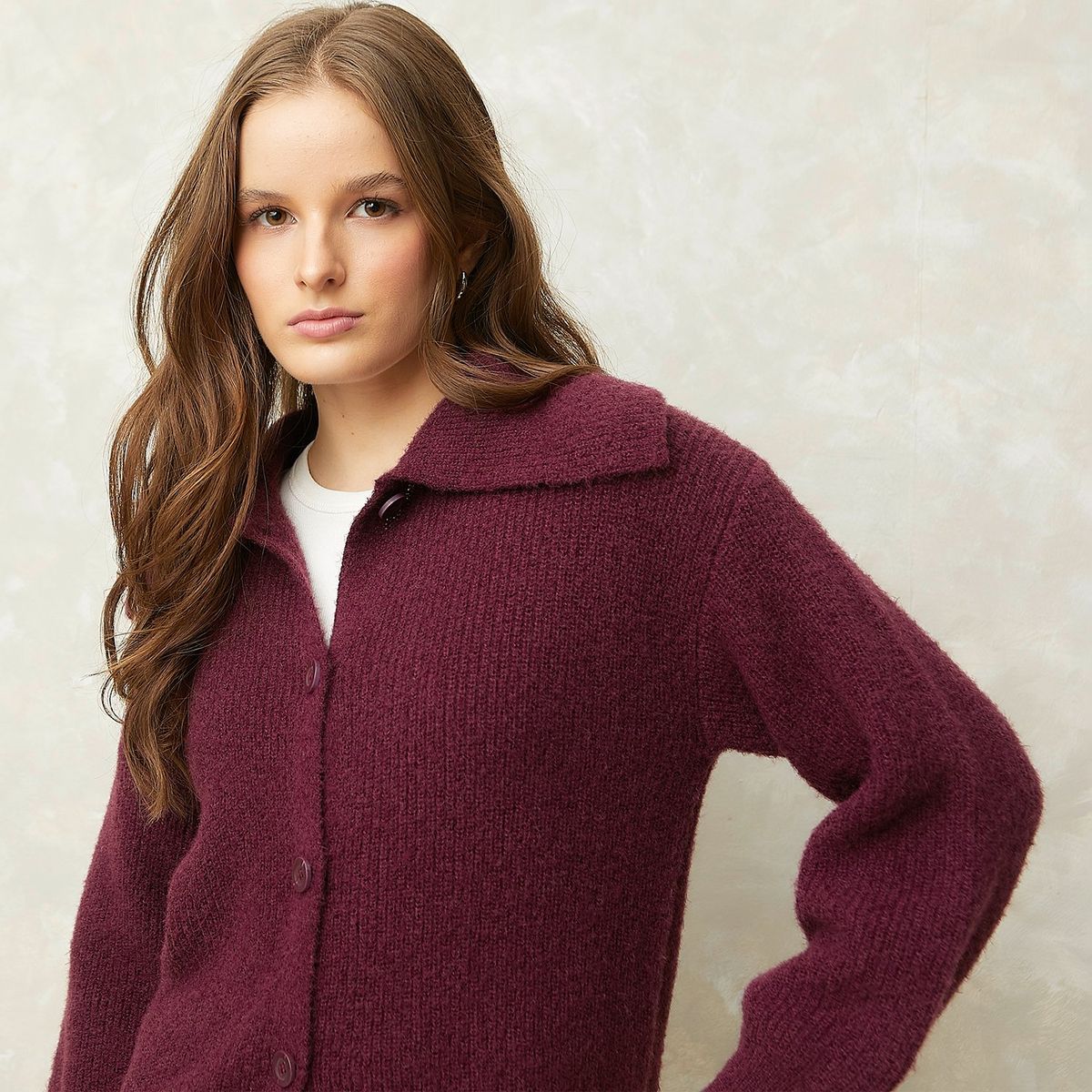 SYBILLA - Chompa Casual Mujer Sybilla