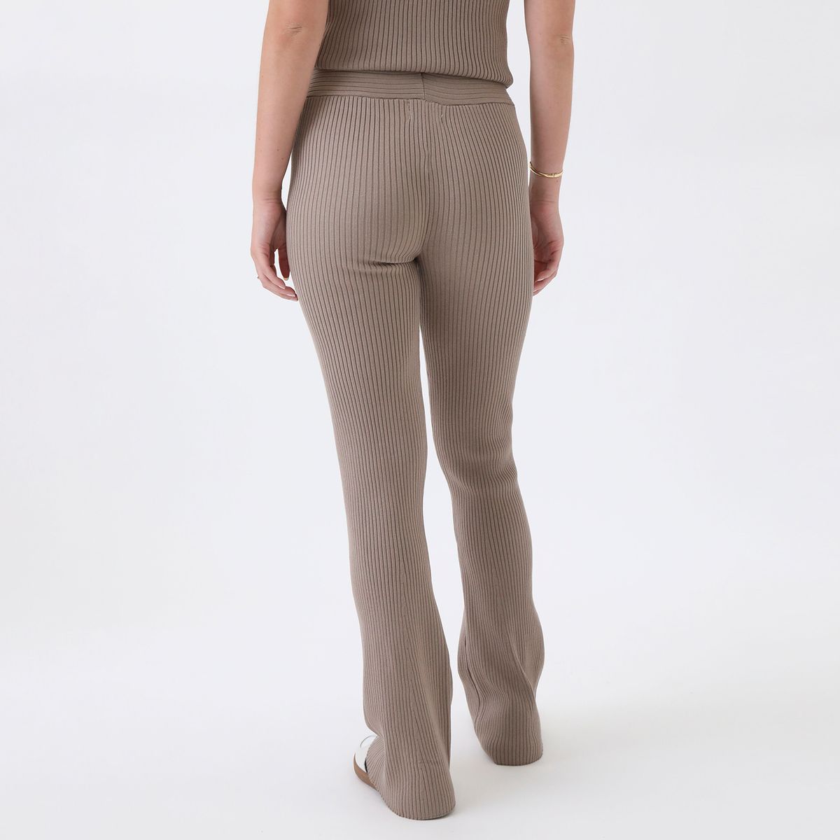 SYBILLA - Pantalón Flare Casual Mujer Sybilla