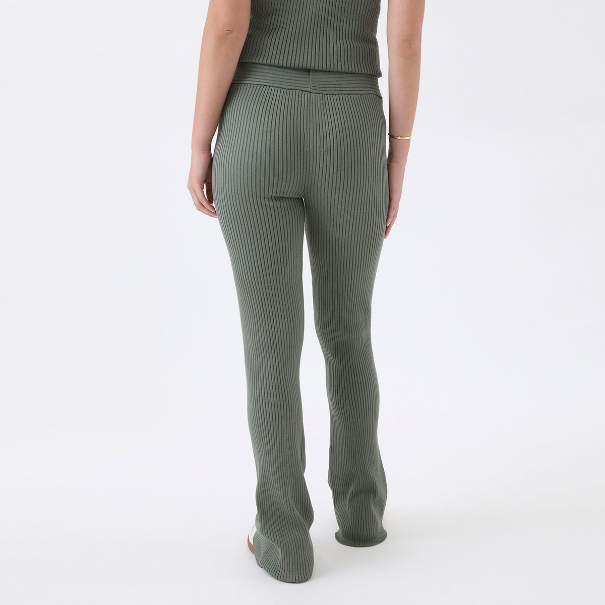 SYBILLA - Pantalón Flare Casual Mujer Sybilla