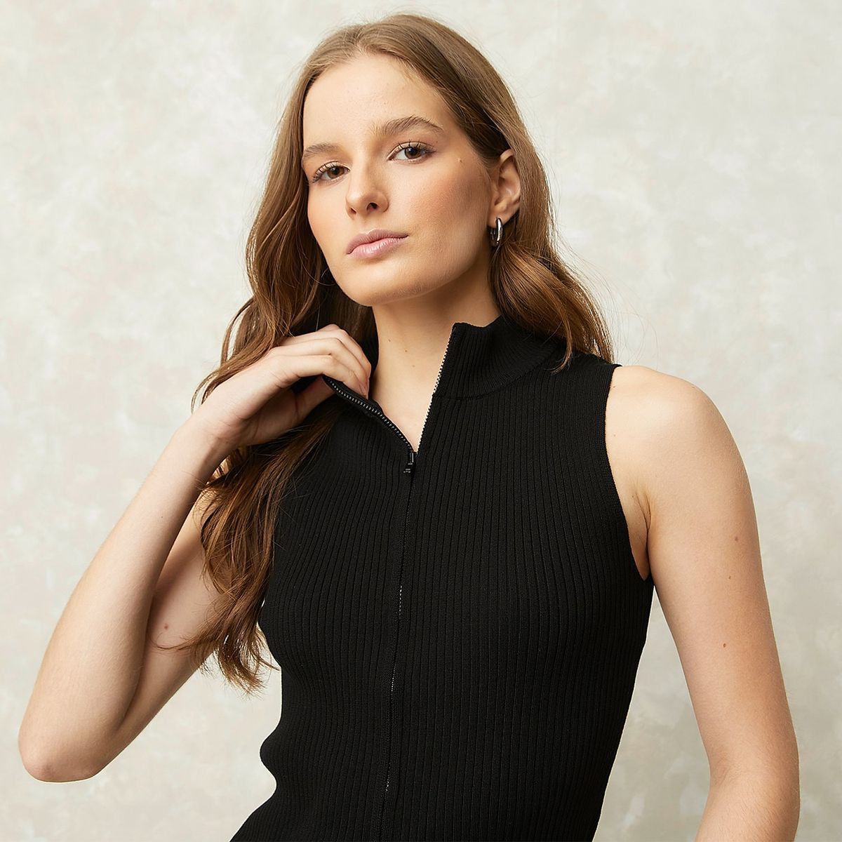 SYBILLA - Chaleco Casual Mujer Sybilla