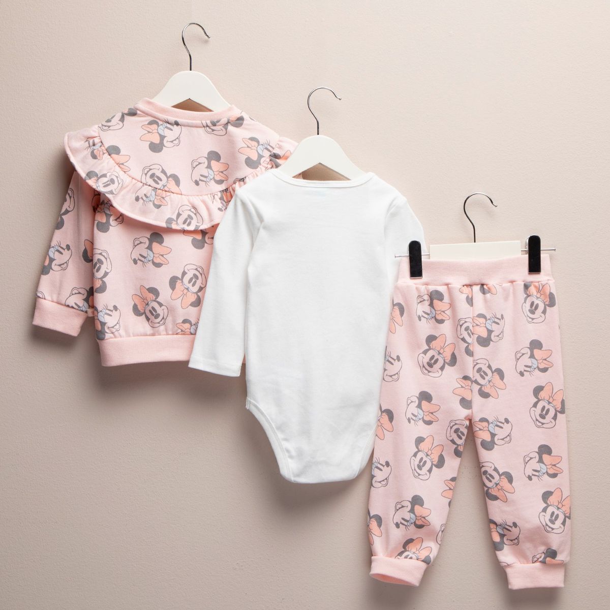 MINNIE - Conjunto Bebé Niña Algodón Minnie