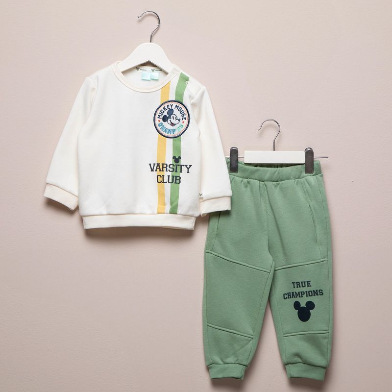 DISNEY - Conjunto Bebé Niño Algodón Mickey Mouse