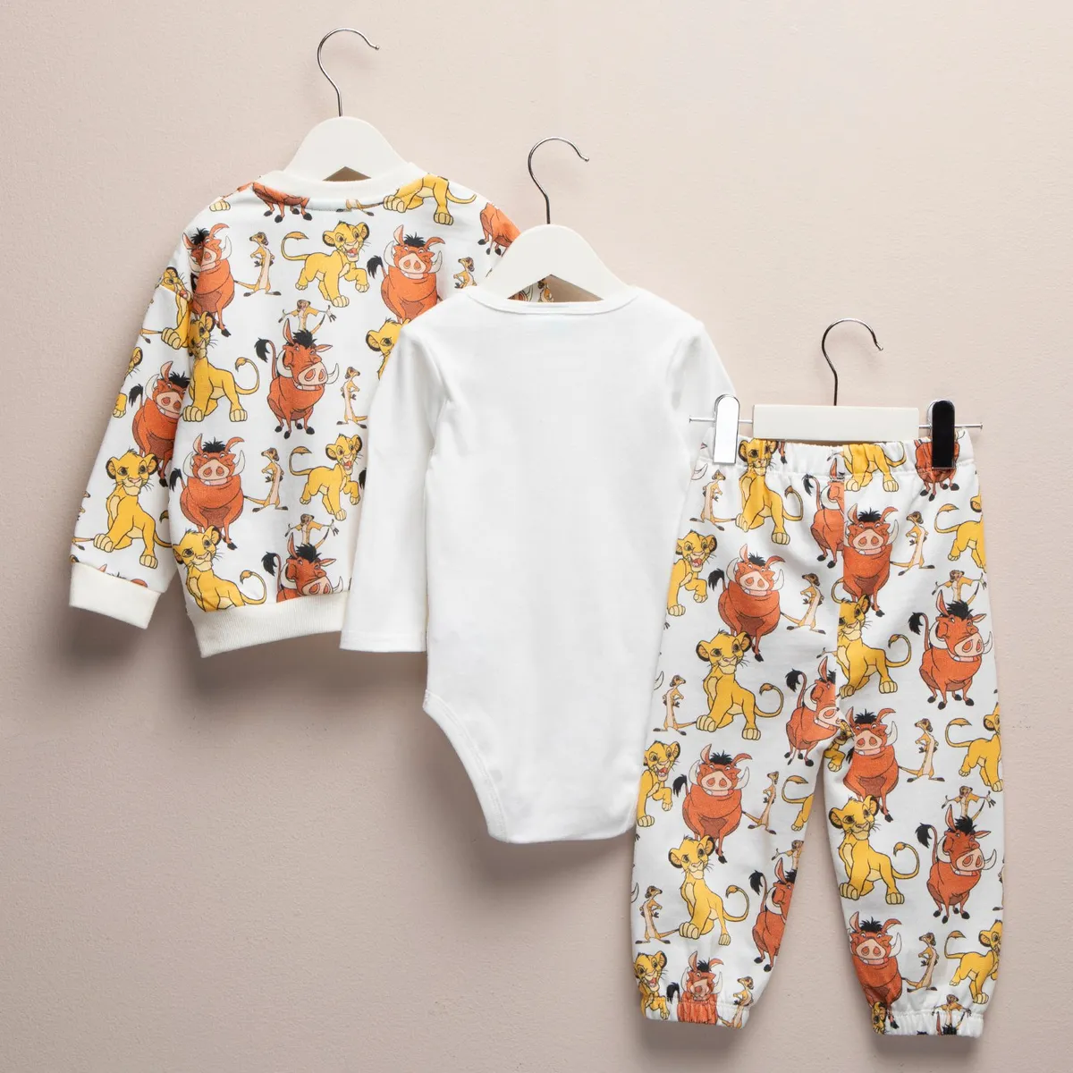 REY LEON - Conjunto Bebé Niño Algodón Rey León
