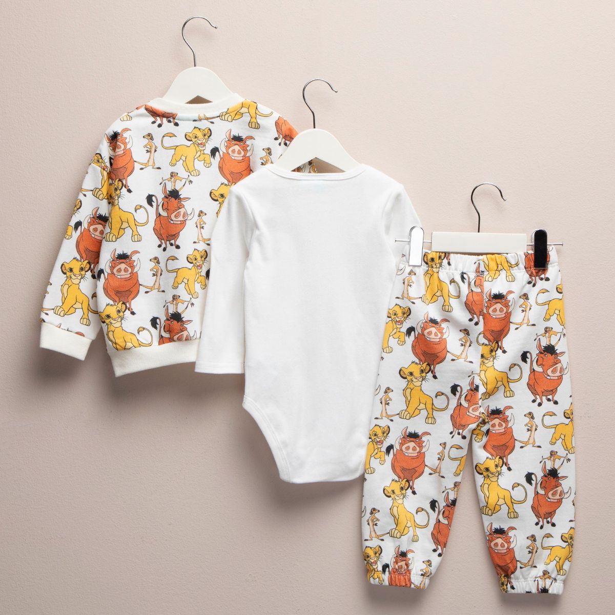 REY LEON - Conjunto Bebé Niño Algodón Rey León