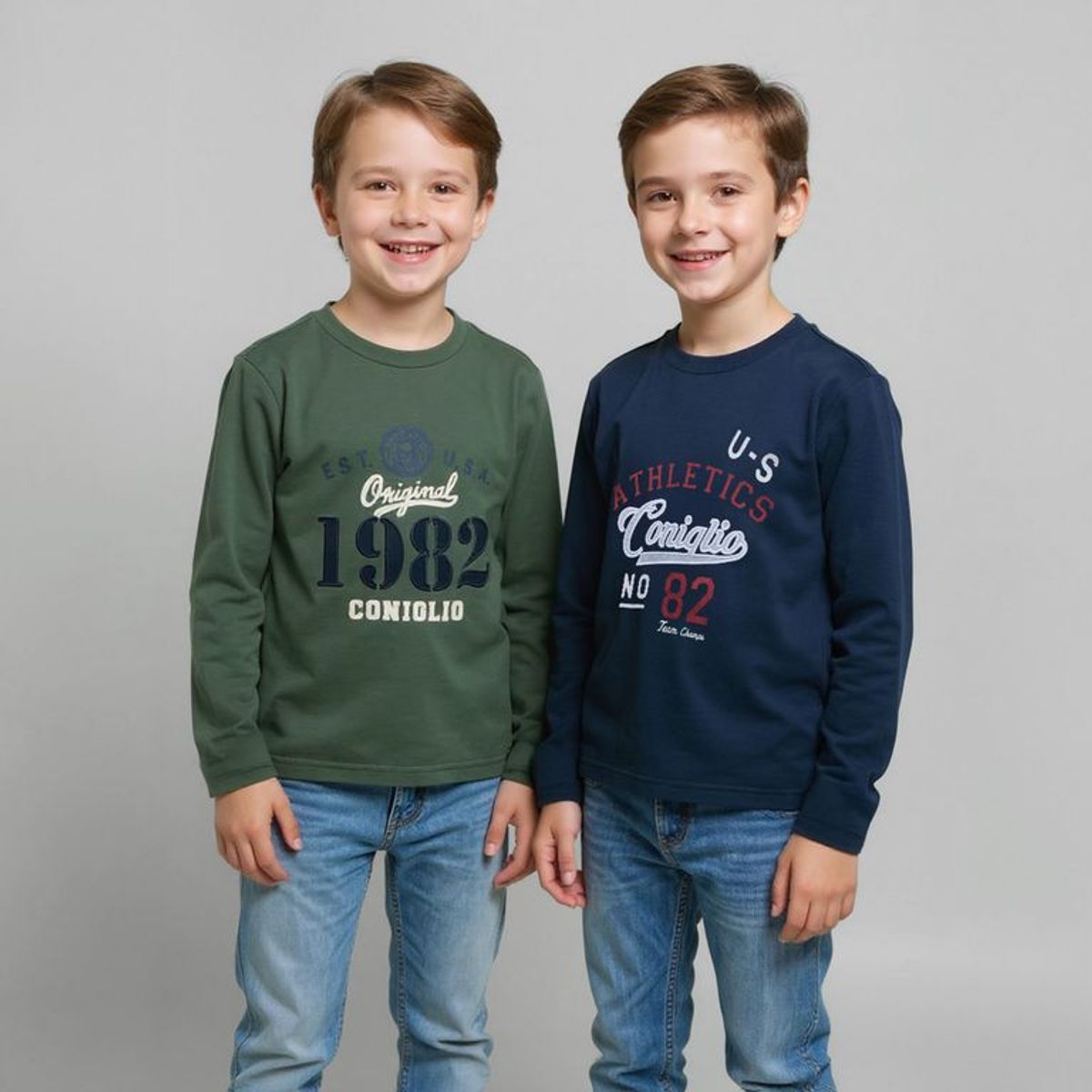 CONIGLIO - Polo Niño Algodón Pack X2 Coniglio