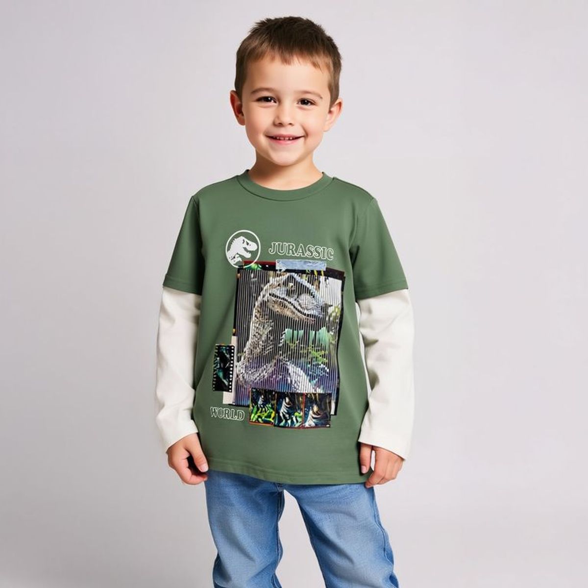 JURASSIC WORLD - Polo Niño Algodón Jurassic World