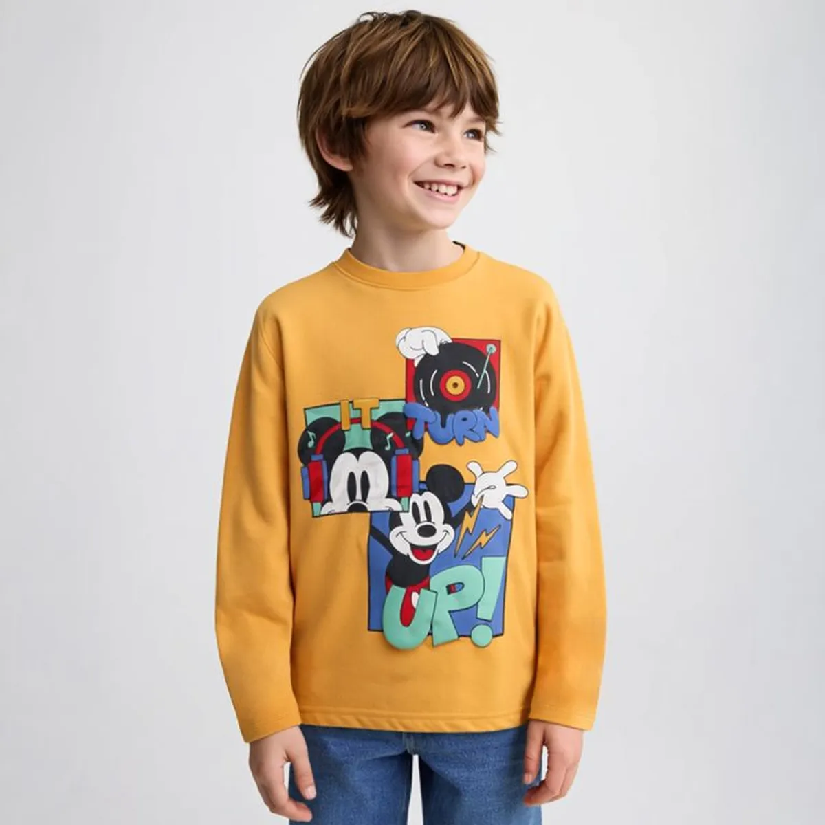 DISNEY - Polo Niño Algodón Mickey Mouse