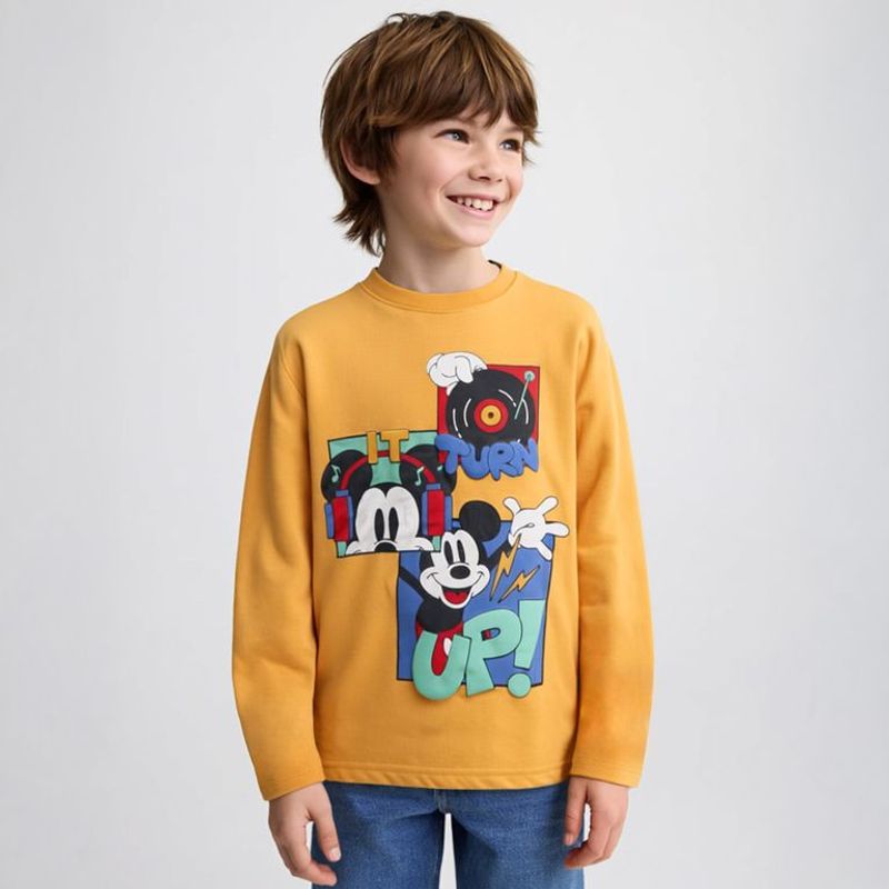 DISNEY - Polo Niño Algodón Mickey Mouse
