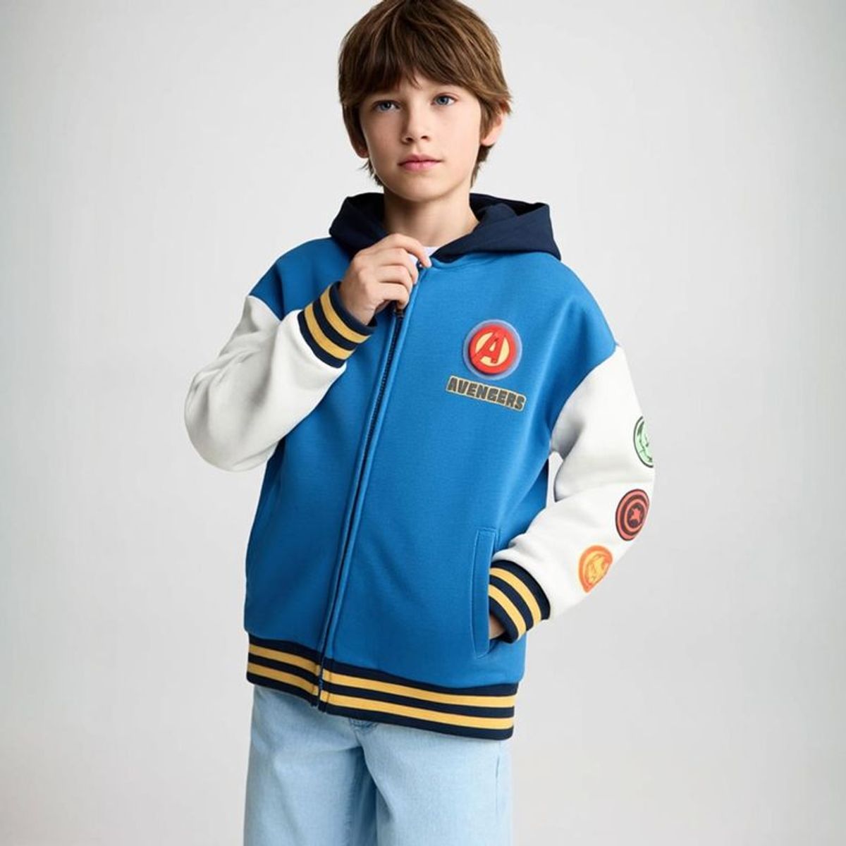 AVENGERS - Casaca Niño Algodón Avengers