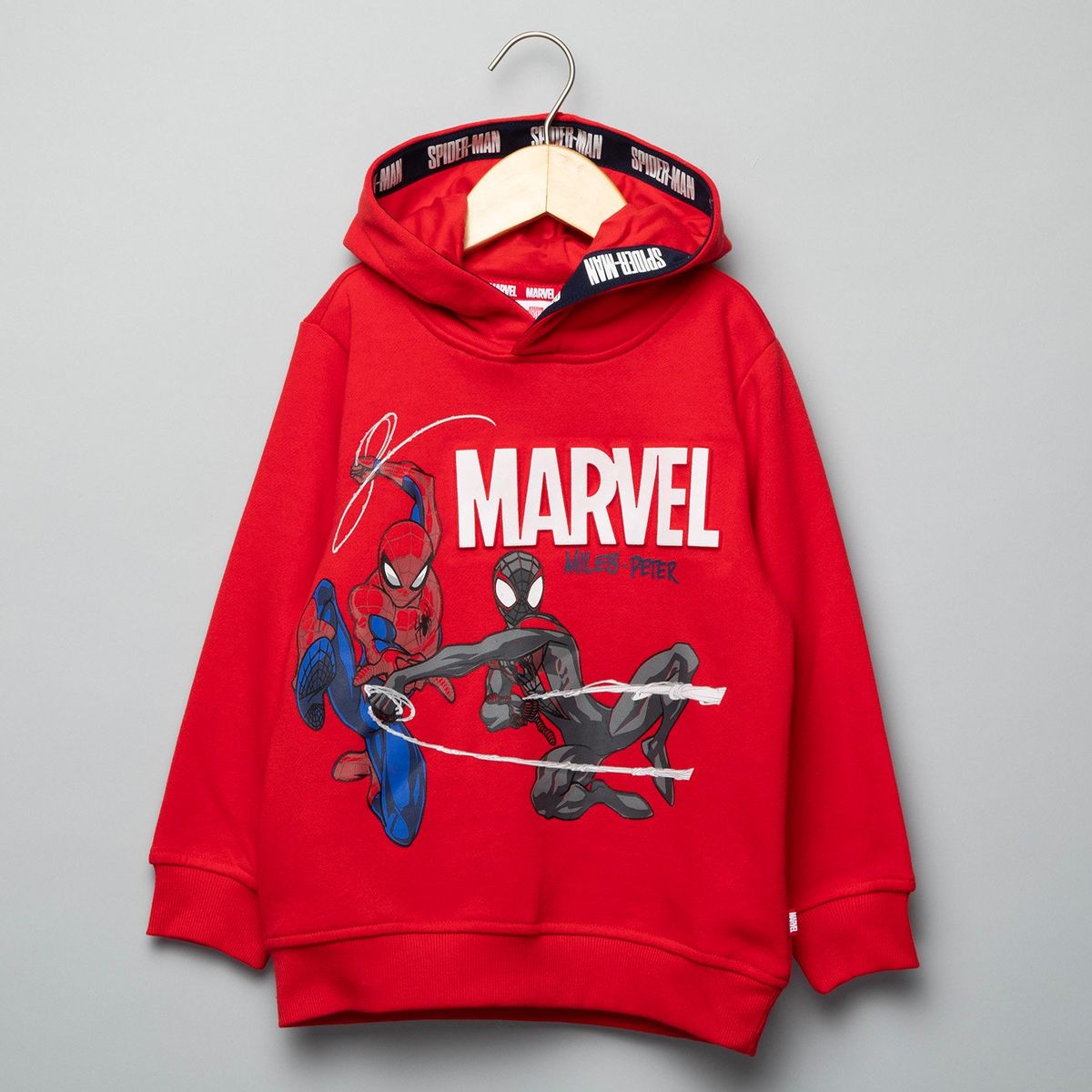 SPIDERMAN - Polerón Niño Algodón Spiderman