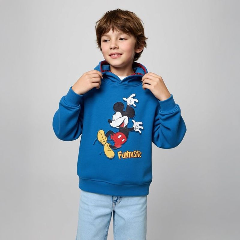 DISNEY - Polerón Niño Algodón Mickey Mouse