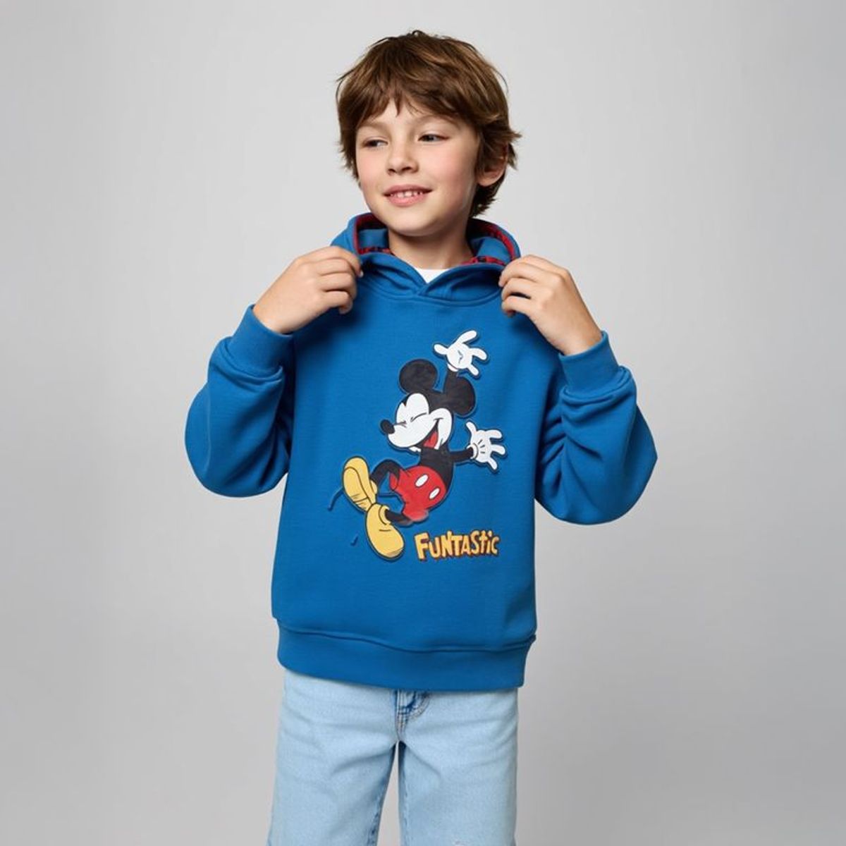 DISNEY - Polerón Niño Algodón Mickey Mouse