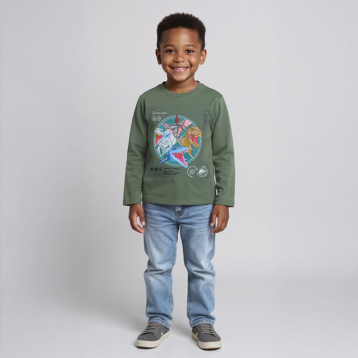 JURASSIC WORLD - Polo Niño Algodón Jurassic World