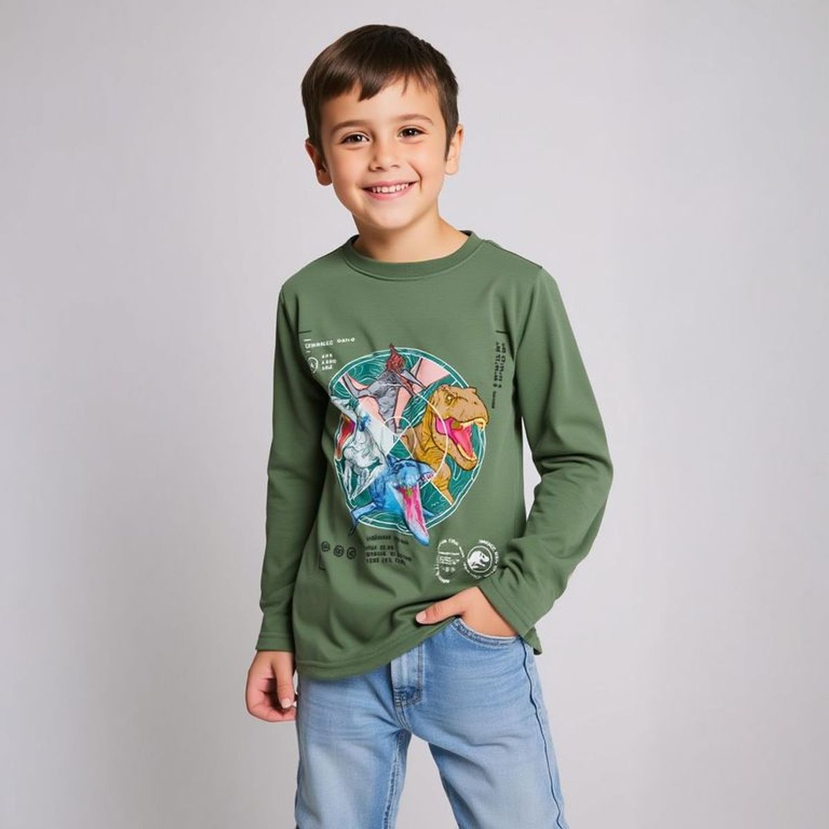 JURASSIC WORLD - Polo Niño Algodón Jurassic World