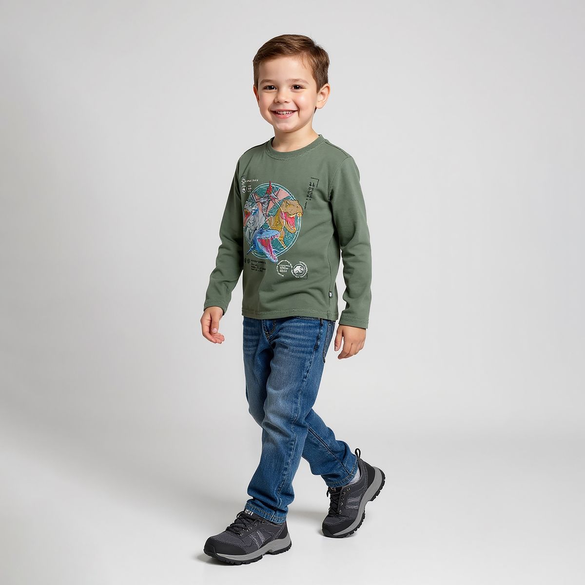 JURASSIC WORLD - Polo Niño Algodón Jurassic World