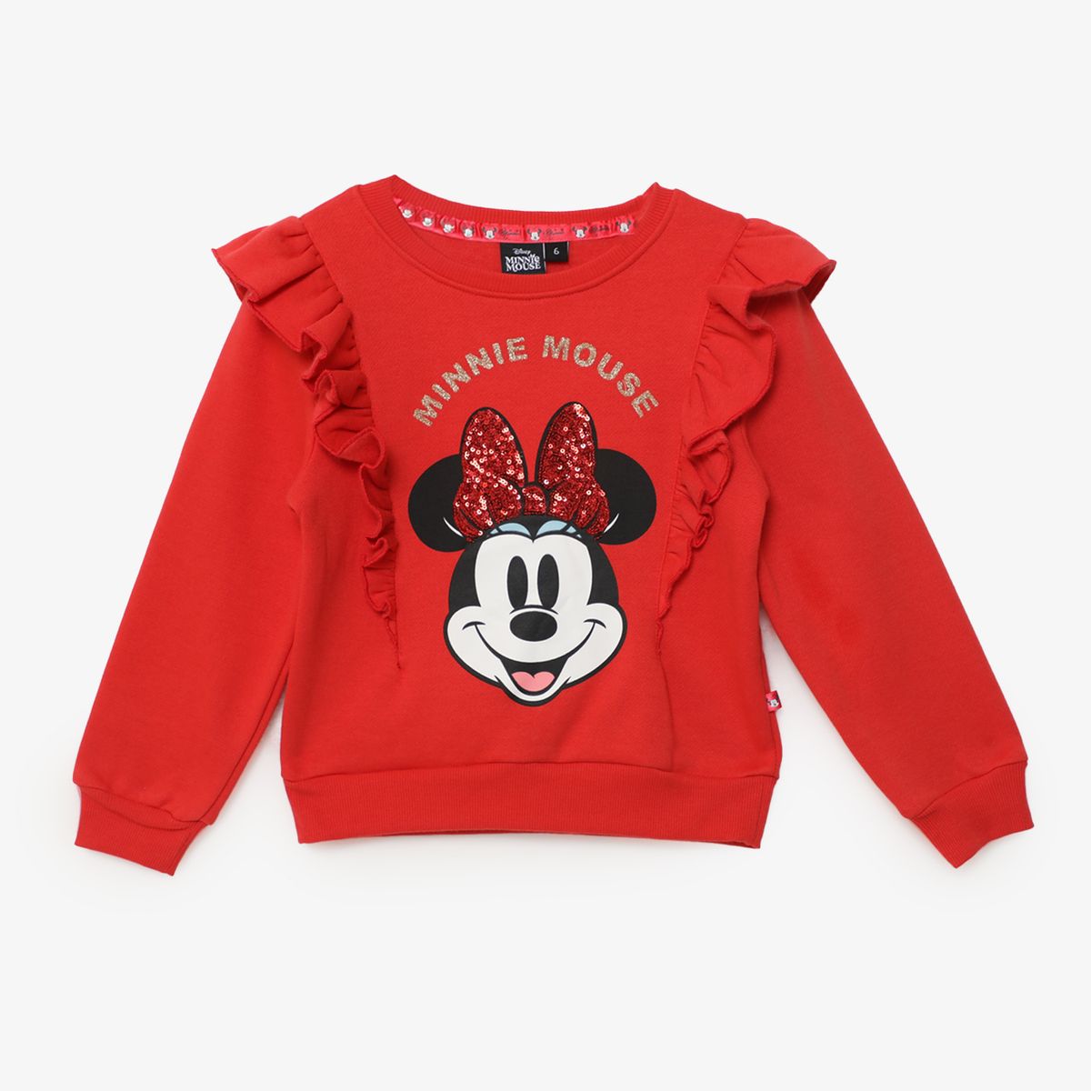 MINNIE - Polerón Niña Algodón Minnie