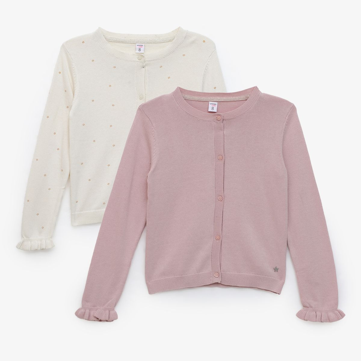 YAMP - Chompa Niña Pack X2 Algodón Yamp