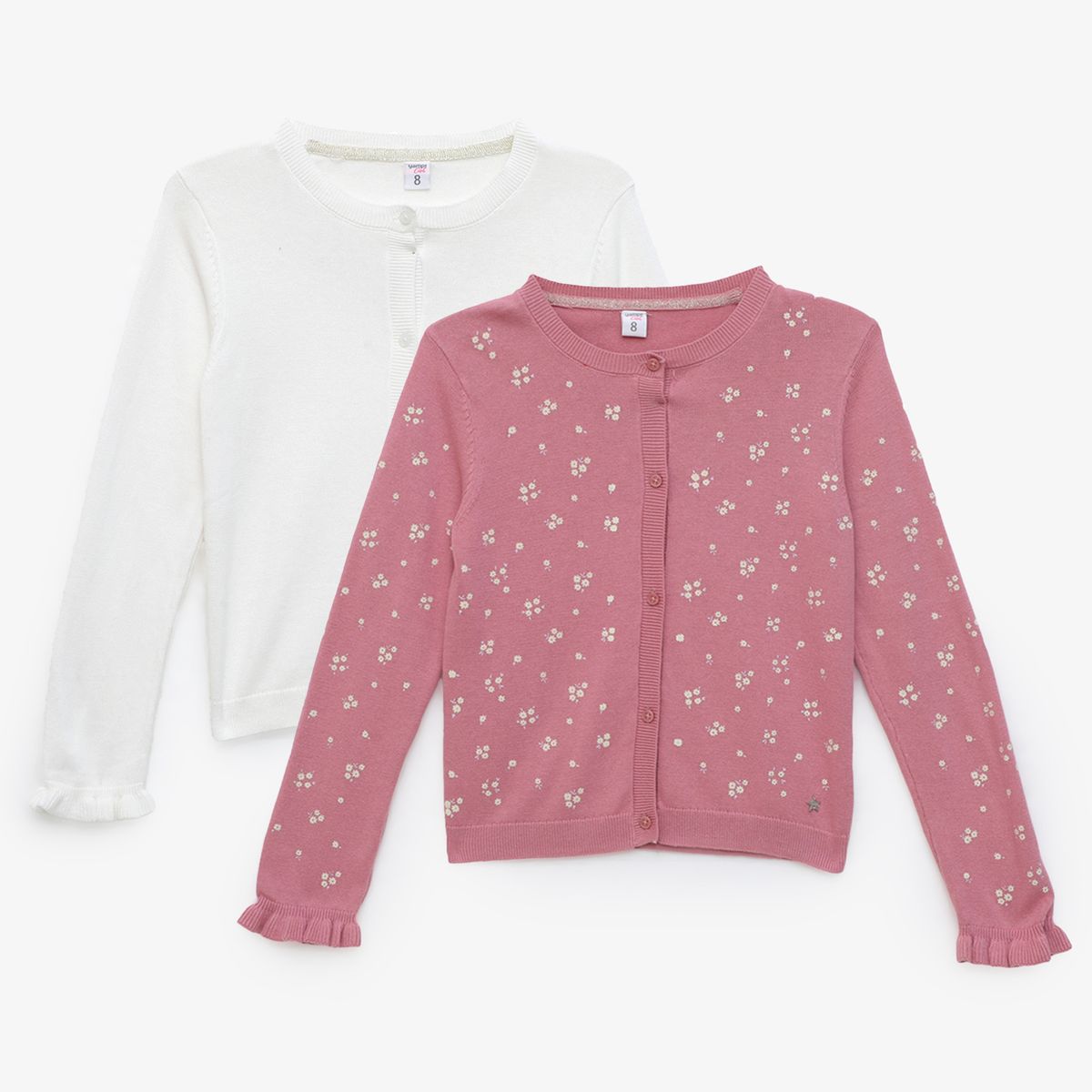 YAMP - Chompa Niña Pack X2 Algodón Yamp