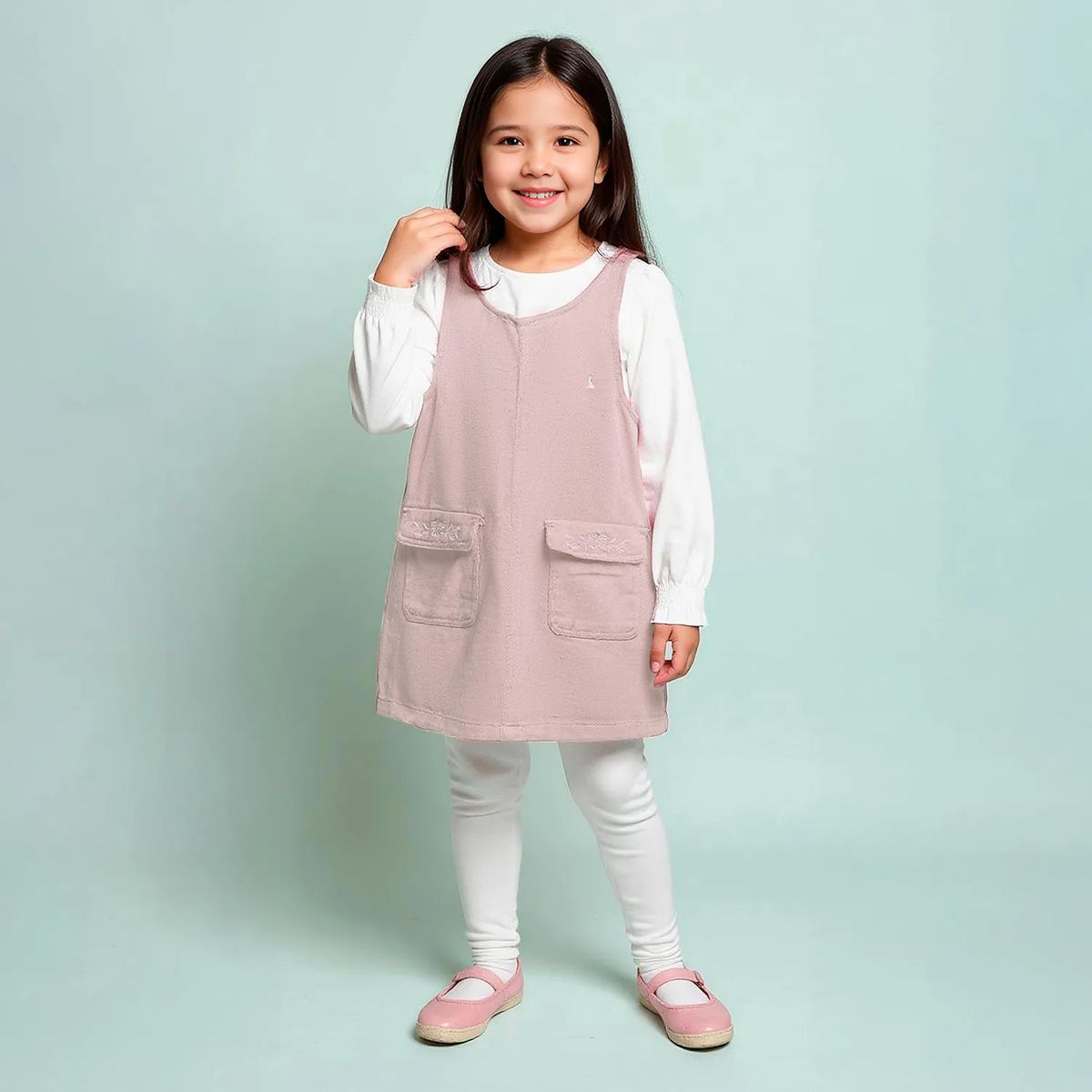 CONIGLIO - Vestido Niña Algodón Coniglio