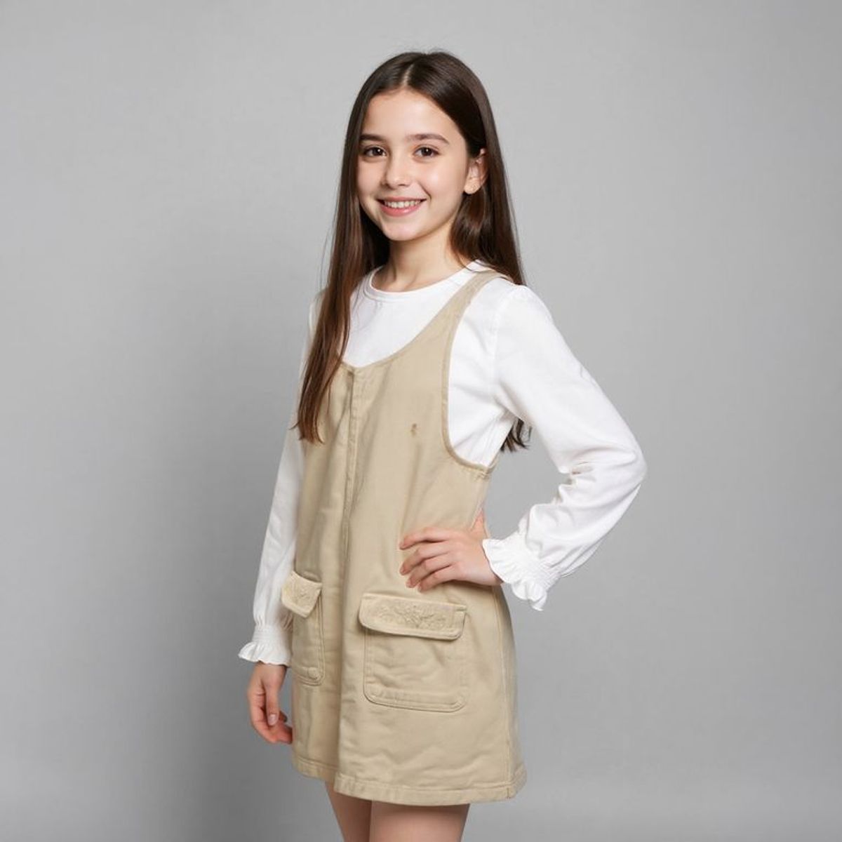 CONIGLIO - Vestido Niña Algodón Coniglio