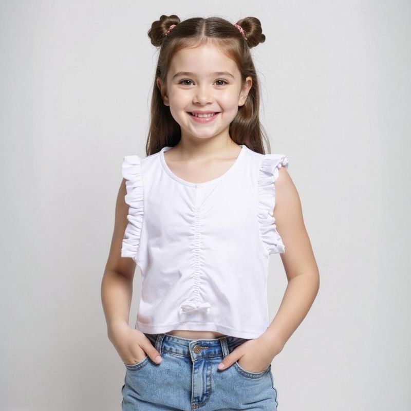 YAMP - Polo Manga Corta Niña Algodón Yamp