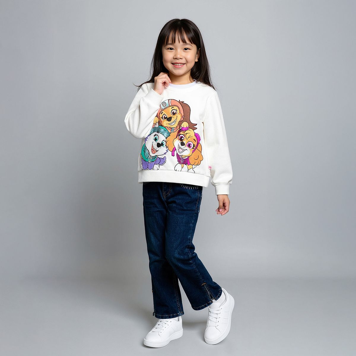 PAW PATROL - Polerón Niña Algodón Paw Patrol