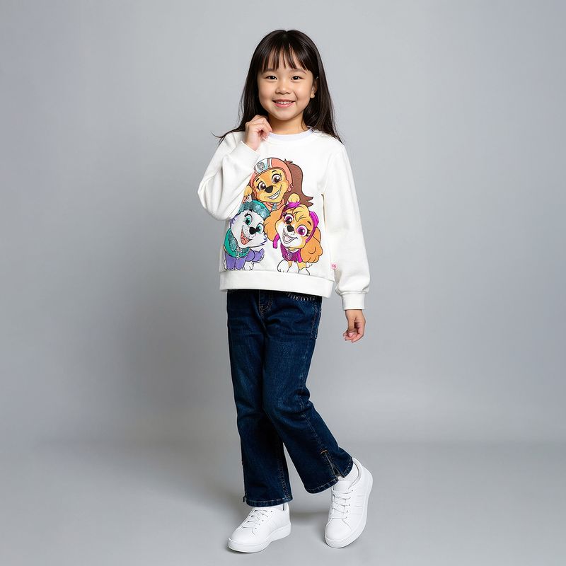 PAW PATROL - Polerón Niña Algodón Paw Patrol